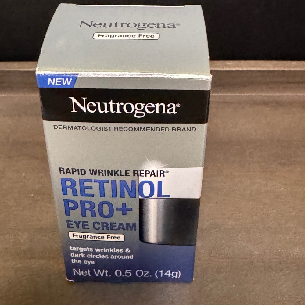 Neutrogena Rapid Wrinkle Repair Retinol Pro+ Eye Cream Fragrance Free 0.5 Oz